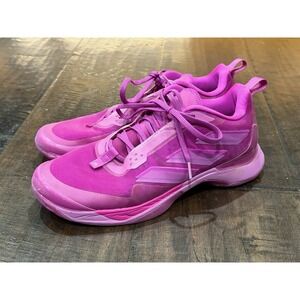 Size 8.5 US  Adidas Tennis Women's Shoes Fuchsia In Color Lightweight Athleisure